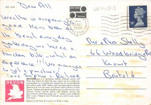 uk44849 greetings from seaton devon uk