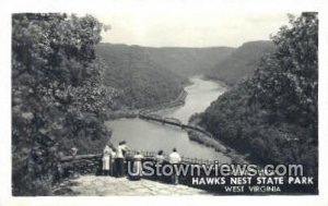 Real Photo - Hawk's Nest State Park, West Virginia WV  