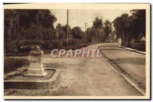 Old Postcard Verdun The Sacred Way And & # 39A From Its terminals surmounted ...