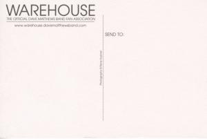 Dave Matthews Band Singer Warehouse Unused Postcard D30