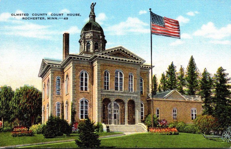 Minnesota Rochester Olmsted County Court House