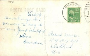 Postcard RPPC 1948 Arizona Benson Texas Canyon Wilcox Highway 88 AZ24-2333