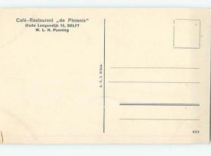 Unused W-Border RESTAURANT SCENE Delft Netherlands hk4964