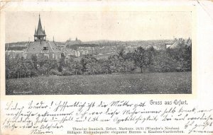 Lot207 germany greetings from erfurt overall view