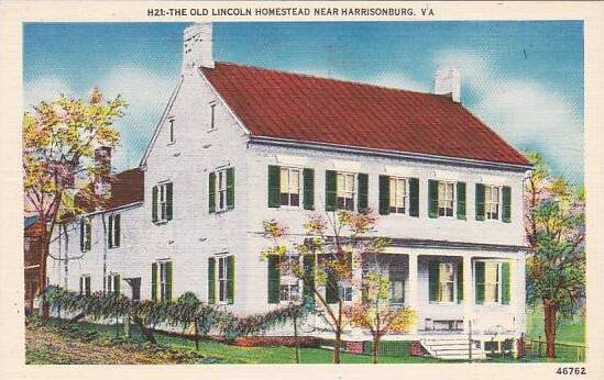 Virginia Harrisonburg Old Lincoln Homestead