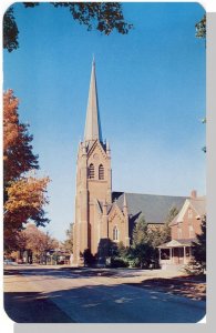 Niles, Michigan/MI Postcard, St Mary's Catholic Church