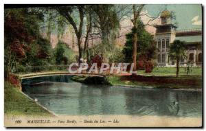 Old Postcard Marseille Parc Borely Bords du Lac