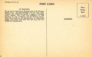 Panama Pacific Line - Pennsylvania at Havana