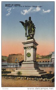 Monument Duca Di Galliera, Monteverde, Saluti Da Genova, Genova (Liguria), ...