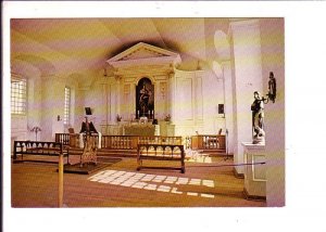 Fortress of Louisbourg, Interior of Church, Garrison Chapel, Nova Scotia,