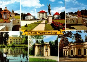 Castles Multi View Schloss Nymphenburg Muenchen Germany