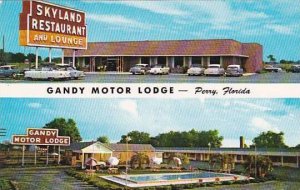 Florida Perry Gandy Motor Lodge Skyland Restaurant And Lounge With Pool