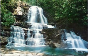 Postcard TN Great Smoky Mountain - Laurel Falls