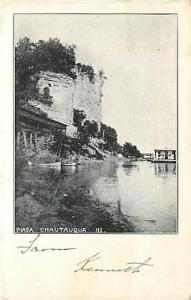 IL-CHAUTAUQUA-PIASA-MAILED 1905-VERY EARLY-T45237