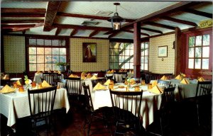 Dover, DE Delaware  BLUE COAT INN RESTAURANT Liberty Room  DEMOLISHED  Postcard