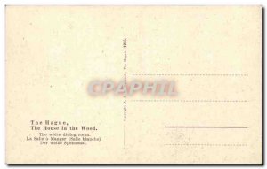 Netherlands The Hague Old Postcard The white dining room The dining room