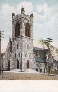 PAWTUCKET , Rhode Island, 1901-07 ; St. Paul's Church