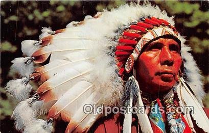 Indian Chief Photo by A Devaney, Inc Unused 