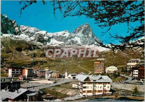 'Postcard Modern Cervinia Vallee d''Aosta Panorama e M Cervino'