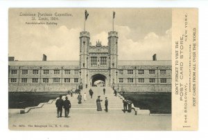 MO - St Louis. 1904 Louisiana Purchase Exposition, Administration Building