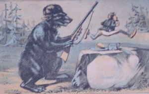 1800s Bruno Lueddecke Clothing Anthropomorphic Ferret Chicago IL Trade Card