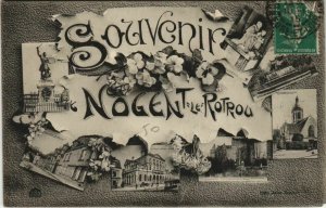 CPA Souvenir de NOGENT-le-ROTROU (28668)