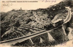 CPA La TURBIE - Chemin de fer a cremaillere (655949)