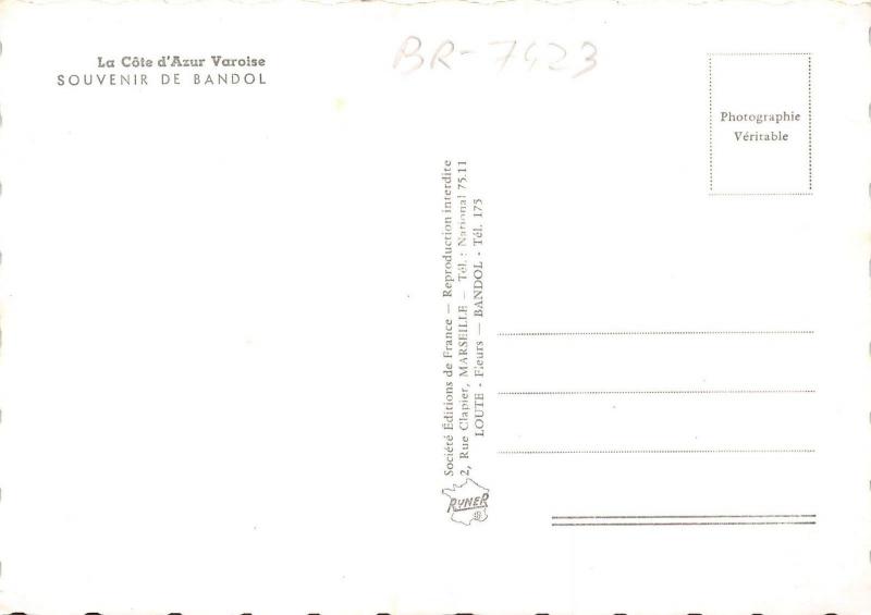 BR7423 Bandol ship bateaux  france