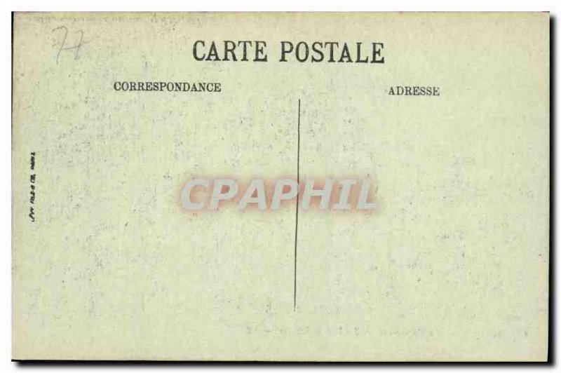 Old Postcard Meaux The Cathedral The Facade Side