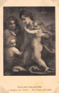 Wallace Collection, Andrea Del Sarto Virgin and Child Art Artist Unused tab m...