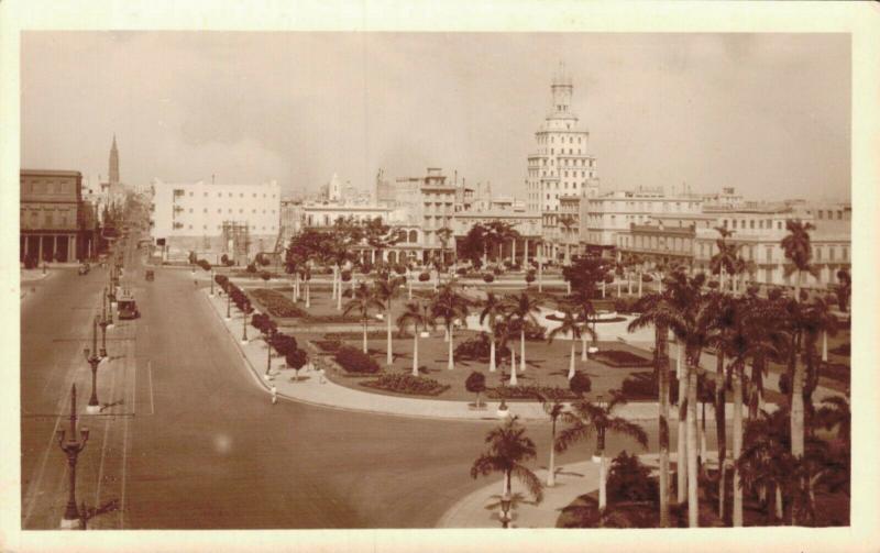 Cuba Habana Parque de la Fraternidad Fraternity Square REAL PHOTO 02.18