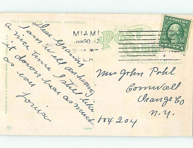 Pre-Chrome FARM SCENE Miami Florida FL AH5774