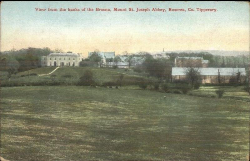 From Banks of Brosna Roscrea Co. Tipperary c1910 Postcard #1