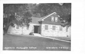 West Virginia 4H Camp Northern Panhandle Cottage Real Photo Postcard AA63067