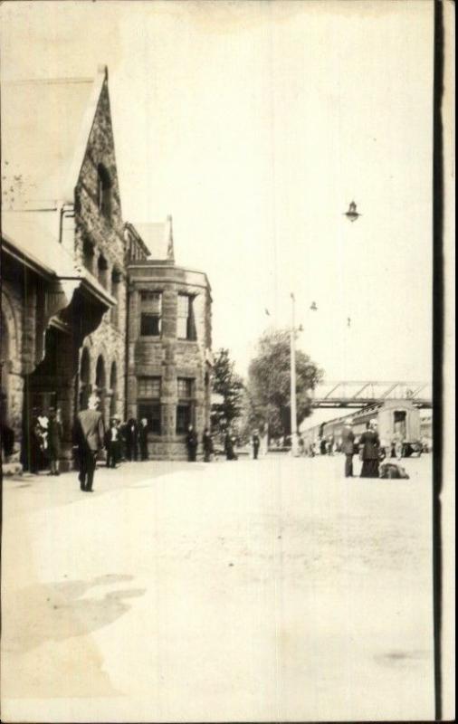 Street Scene & Buildings - Lebanon, PA ? Gretna, PA Written on Back RPPC