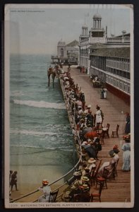 Atlantic City, NJ - Watching the Bathers - 1914