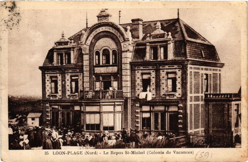 CPA LOON-Plage - Le Repos St-MICHEL (391278)