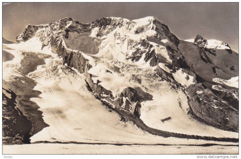 RP, Breithorn v. Gornergrat, Zermatt, Valais, Switzerland, 1920-1940s