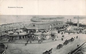Vintage Ramsgate Pavilion Kent England Philco Series Postcard