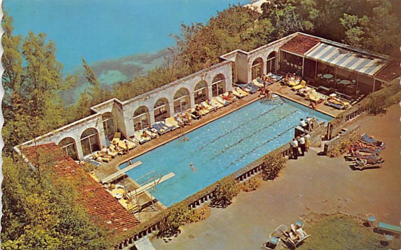 Swimming Pool at Castle Harbour Hotel Tucker's Town Bermuda Island Unused 