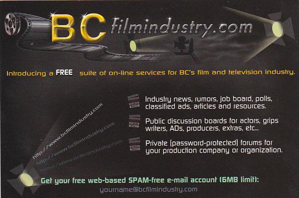 British Columbia Film and Television Industry