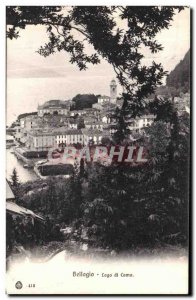 Old Postcard Bellagio Lake Como