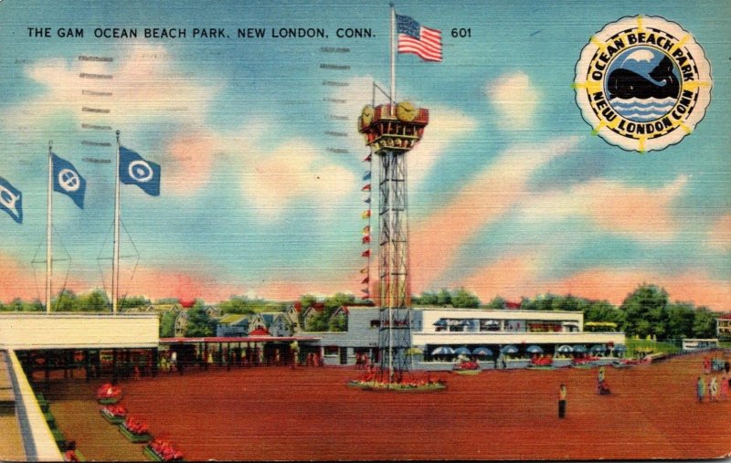 Connecticut New London The Gam Ocean Beach Park 1953