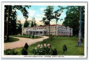 1931 Junaluska Terrace Hotel Andrews North Carolina NC Vintage Postcard