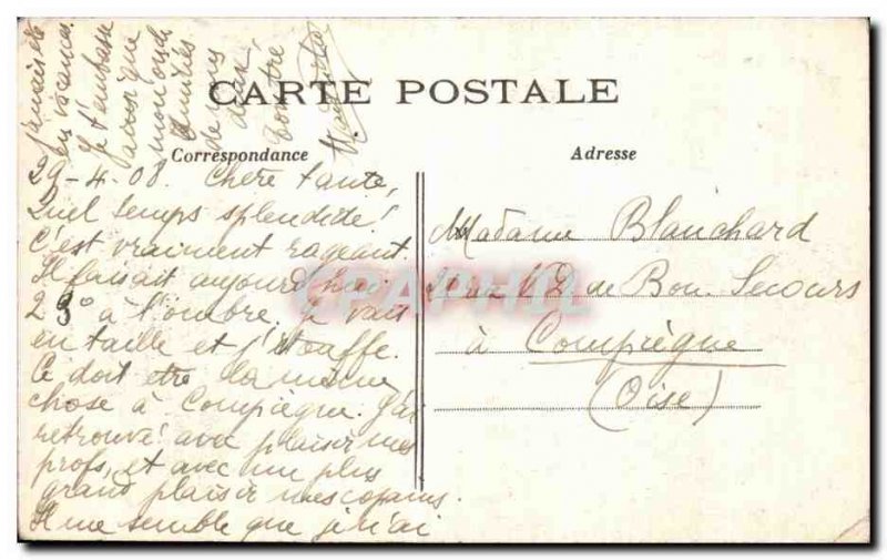 Old Postcard Paris Hotel des Invalides tomb of Turenne