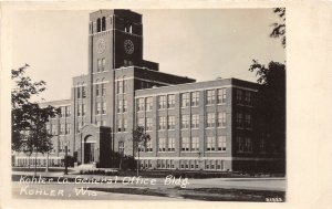 F90/ Kohler Wisconsin RPPC Postcard c1930s Company General Offices