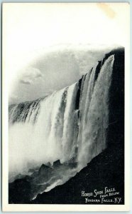 M-19591 Horse Shoe Falls From Below Niagara Falls New York Niagara Falls Canada