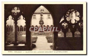 Old Postcard Colmar Cloister of the convent of 39ancien & # & # 39Unterlinden