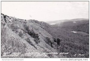 Michigan West Bluff Brockway Mountain Drive Copper Country Real Photo RPPC