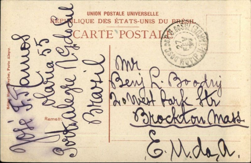 Uruguay Ship CANHONEIRO Vidal & Arsenal c1910 Postcard